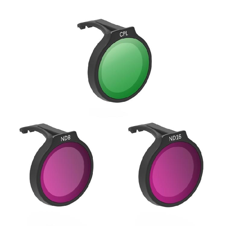 Comprehensive Lens Filter Collection For UAV Quadcopter, Multiple Coated MCUV ND8 CPL Filters Set