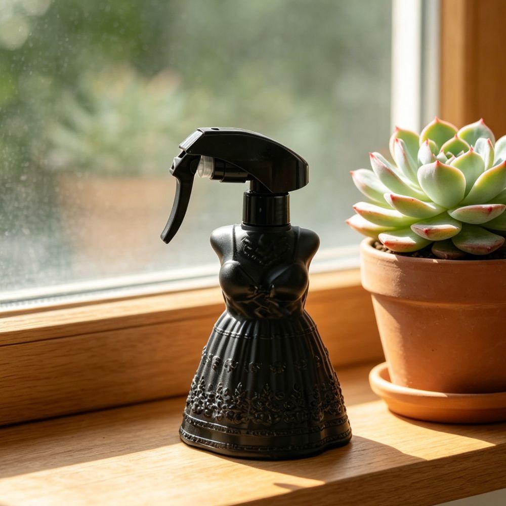 Press-Type Artistic Spray Bottle Exquisite Carved Hand Pump Sprayer  Home Gardening