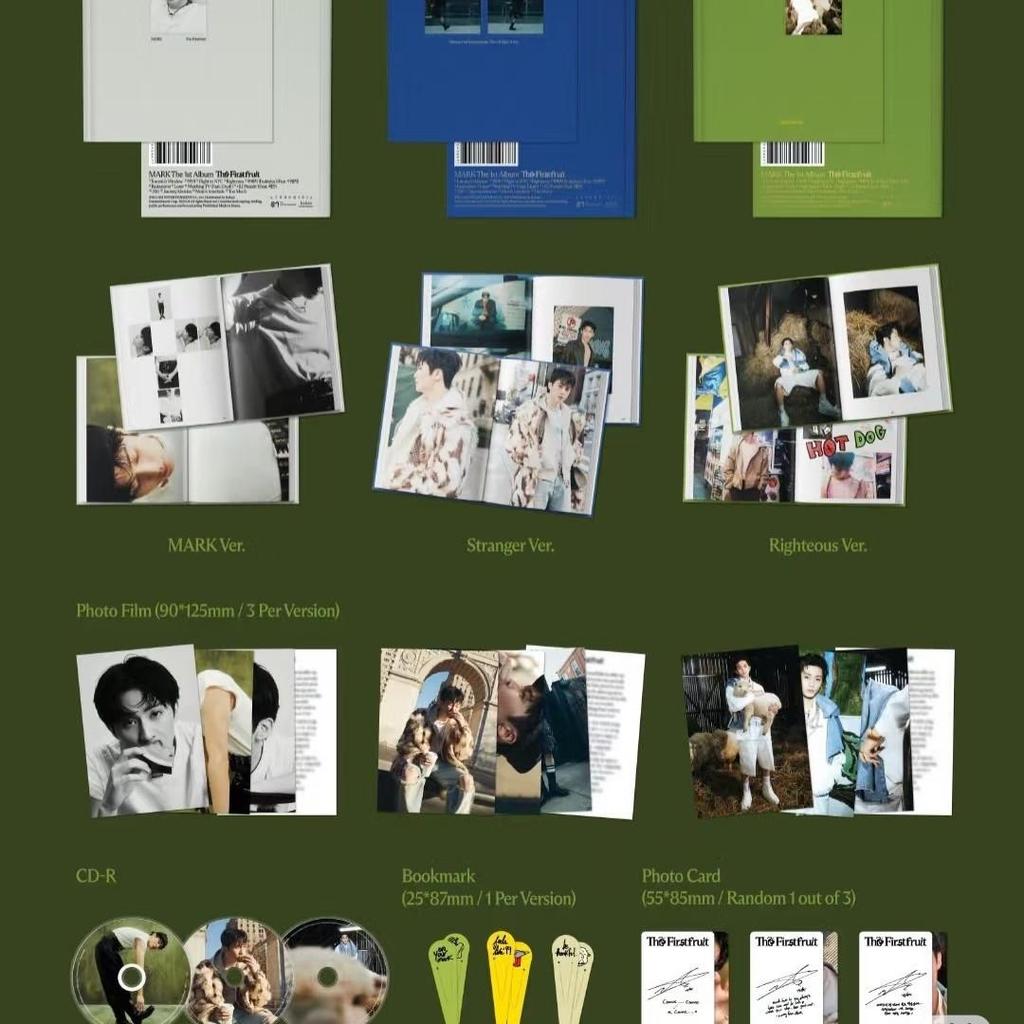 MARK-[THE FIRSTFRUIT] 1° Album FOTOLIBRO