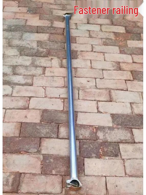 Diagonal Support Pole: Large Tripod Safety Leg for Mobile Scaffolding Stability.