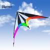 Toy Kite Colorful Large Sound 1.2M Flying Triangle Stunt for Playing Kites