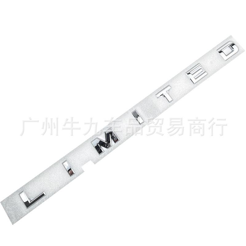 Suitable for F150 car logo F150 LIMITED cover car logo ABS body side label, pickup truck labeling