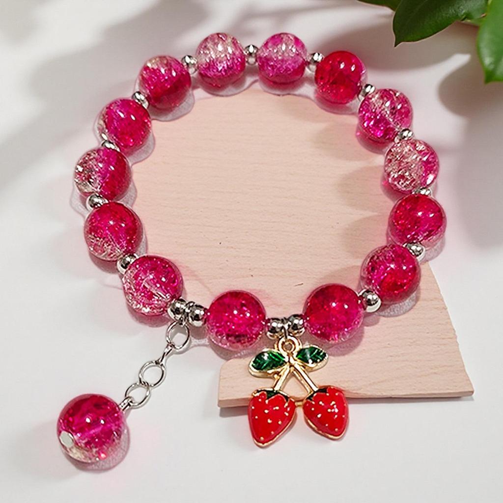 Butterfly Love Flower 10mm Handmade Beaded Bracelet - Original, Personalized, Exquisite Jewelry Gift for Friends and Newcomers
