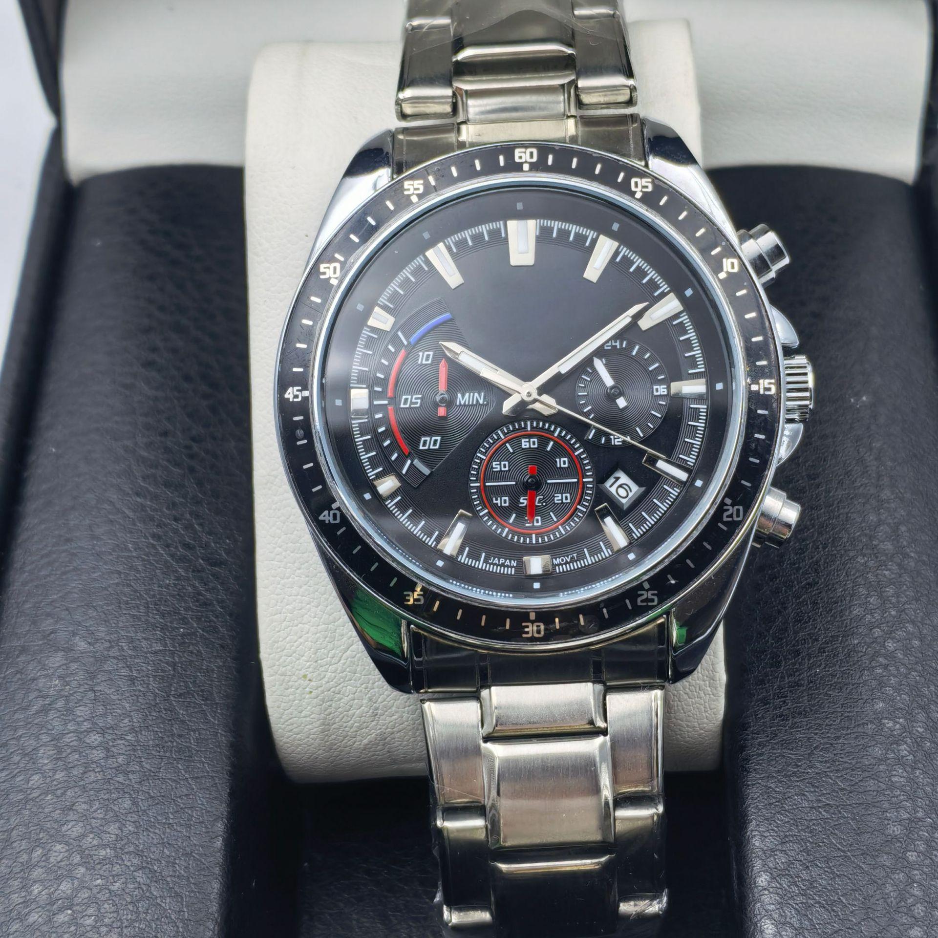 

Мужские водонепроницаемые кварцевые часы-бестселлеры HG чёрный