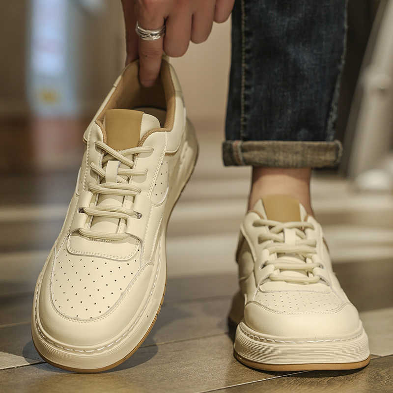 Mode Sommer Dicke Sohle Sneaker Hochwertige Pantoletten Neue Herrenschuhe Für Herren Luxus-Trainer Für Herren Sportliche Tenes Mascolino