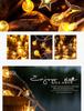 Outdoor Solar Bubble Ball Christmas Fairy String Lights for Patio and Garden