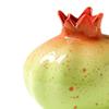 Ceramic Flower Vase Pomegranate Shaped Plants Holder Modern Floral Arrangements Hydroponic