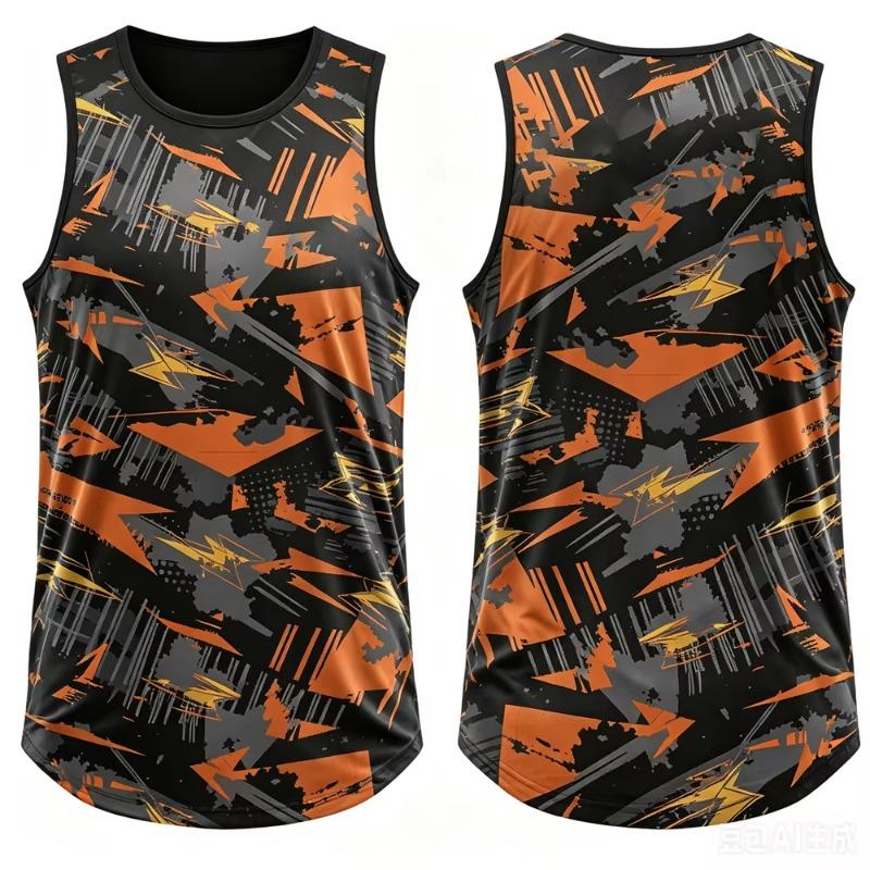 Fashion Tennis Sports Men's Tank Top Casual Sleeveless Shirt Outdoor Running Fitness Clothing Summer Quick Dry Breathable Vest