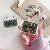 Cartoon Book Pattern Clear Earphone Cases Cover Case For Airpods 1 2 4 Pro Pro2 Pro3 3