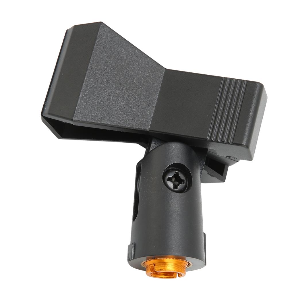 JD‑09 Microphone Clip ABS Universal Handheld Mic Clamp Holder with 58in Male To 38in Female