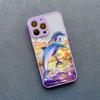 Ocean Animal Cute Dolphin Phone Case For iPhone 15 14 16 Pro Max 7 8 Plus 11 12 13 Pro Max Mini SE2 X XR XS Shockproof Covers