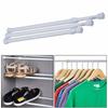 No Drill Installation Easy To Use Spring Loaded Voile Tension Rod for Your Home