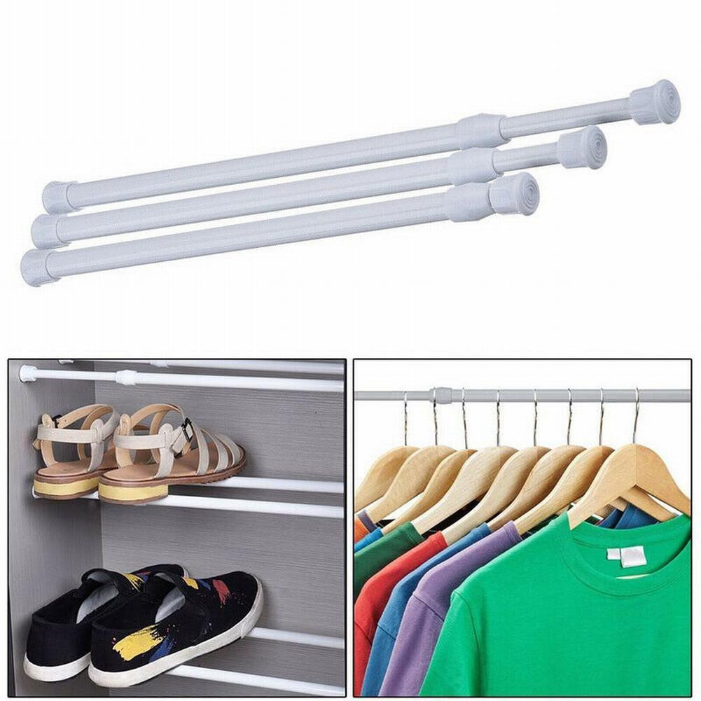 No Drill Installation Easy To Use Spring Loaded Voile Tension Rod for Your Home