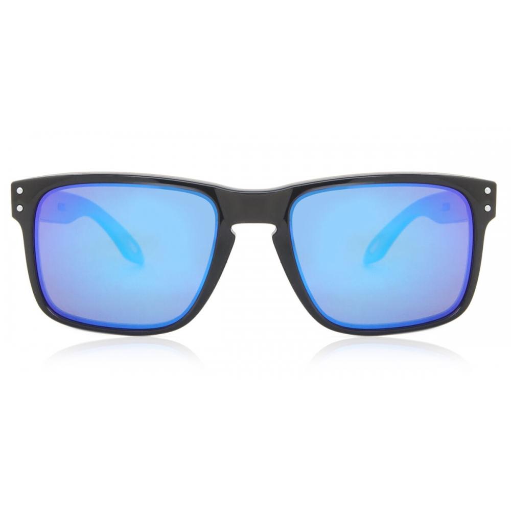 

Oakley Oo9102 Holbrook Polarized 9102w7 Men Sunglasses Shiny Black/55