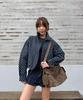 Khiho Mila Belted Bucket Bag Leather 2 Colors