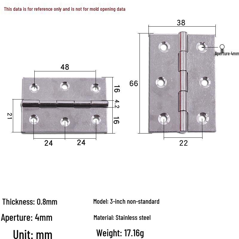 Anwang Stainless Steel Silent Hinge for Cabinets and Windows