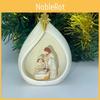 Unique Resin Prayer Blessing Hanging Ornament For Couples Featuring Modern Art Style