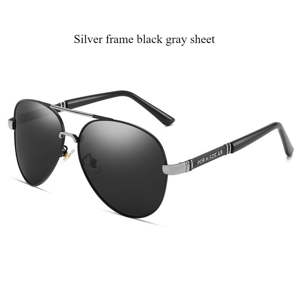 Color-changing sunglasses day and night sunglasses male pilot new polarized glasses