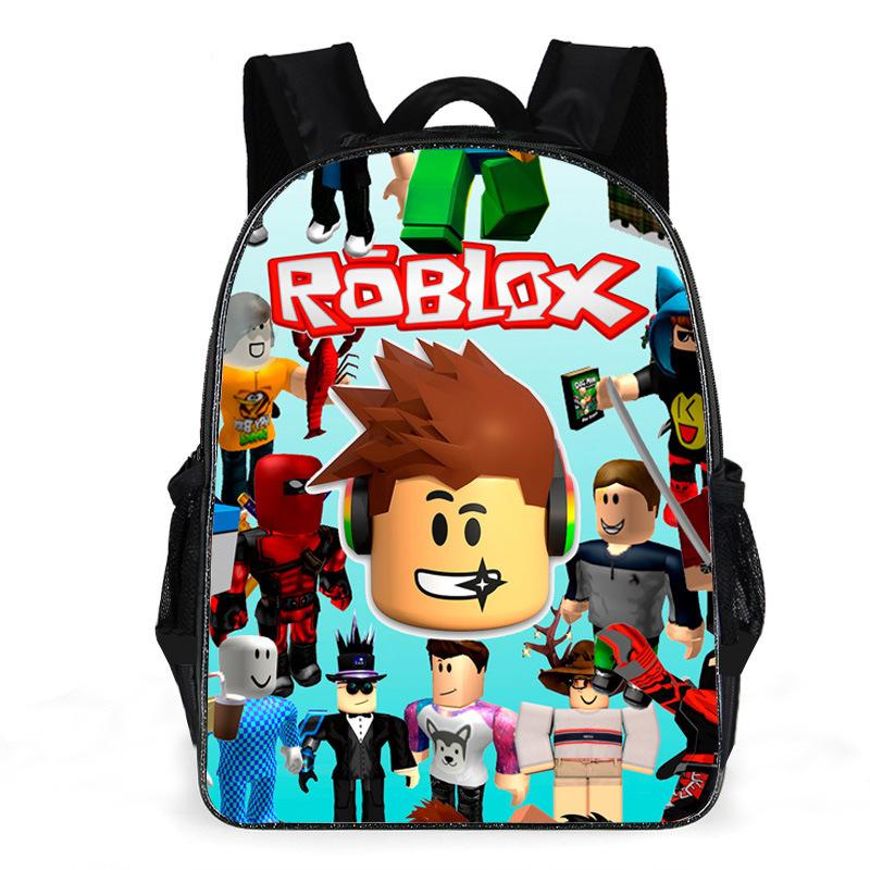 3D Double Printed Robles Peripheral School Bag Elementary School Backpack One size fits all