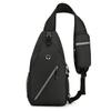 Unisex Chest Bag Simple Storage Bag Lightweight Travel Small Backpack Crossbody Bag Fashion Casual Single Should Bags