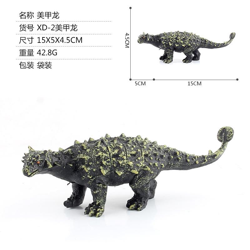Dinosaurs World Triceratops  Tyrannosaurus Spinosaurus Triceratops Rex Plastic Static Dinosaur Animal Model Toy Kids Gift