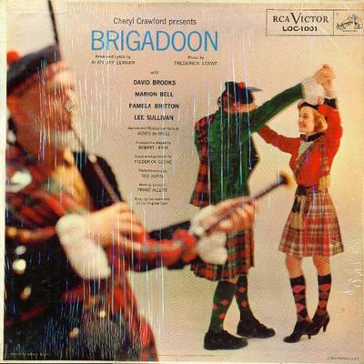 LP Record "BRIGADOON" ORIGINAL BROADWAY CAST - Brigadoon LOC1001 RCA Victor 1951 US Soundtracks & Musicals Used