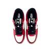 MLB Chunky Liner Abrasion Resistant Low Top Skateboard Shoes Unisex Red White 3ASXCA12N-50WHS(Team338-)