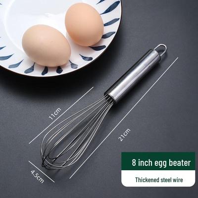 Manual Stainless Steel Egg Whisk