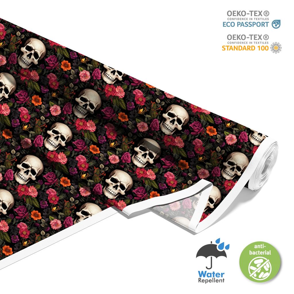 Outdoor Dekostoffe Oxford - Motiv Der Schädel I Dx4335