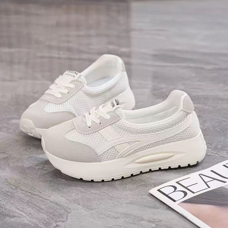 ins shallow mouth Forrest Gump shoes spring new student sports running casual platform dad shoes