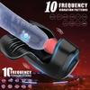 Tongue Licking & Tapping Vibrator for Men Penis Trainer 2 In 1 Male Masturbator Toy Glans Stimulator Adult Supplies Sex Toys