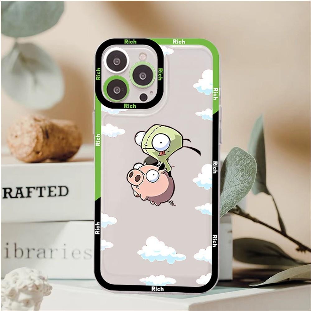 Invader Zim Phone Case For IPhone 14 13 12 11 Pro Max XS X XR SE 2020 6 7 8 Plus Mini Protective Cover