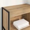 Bookshelf Rustic Oak Design 60 x 30 x 121 cm Engineered Wood