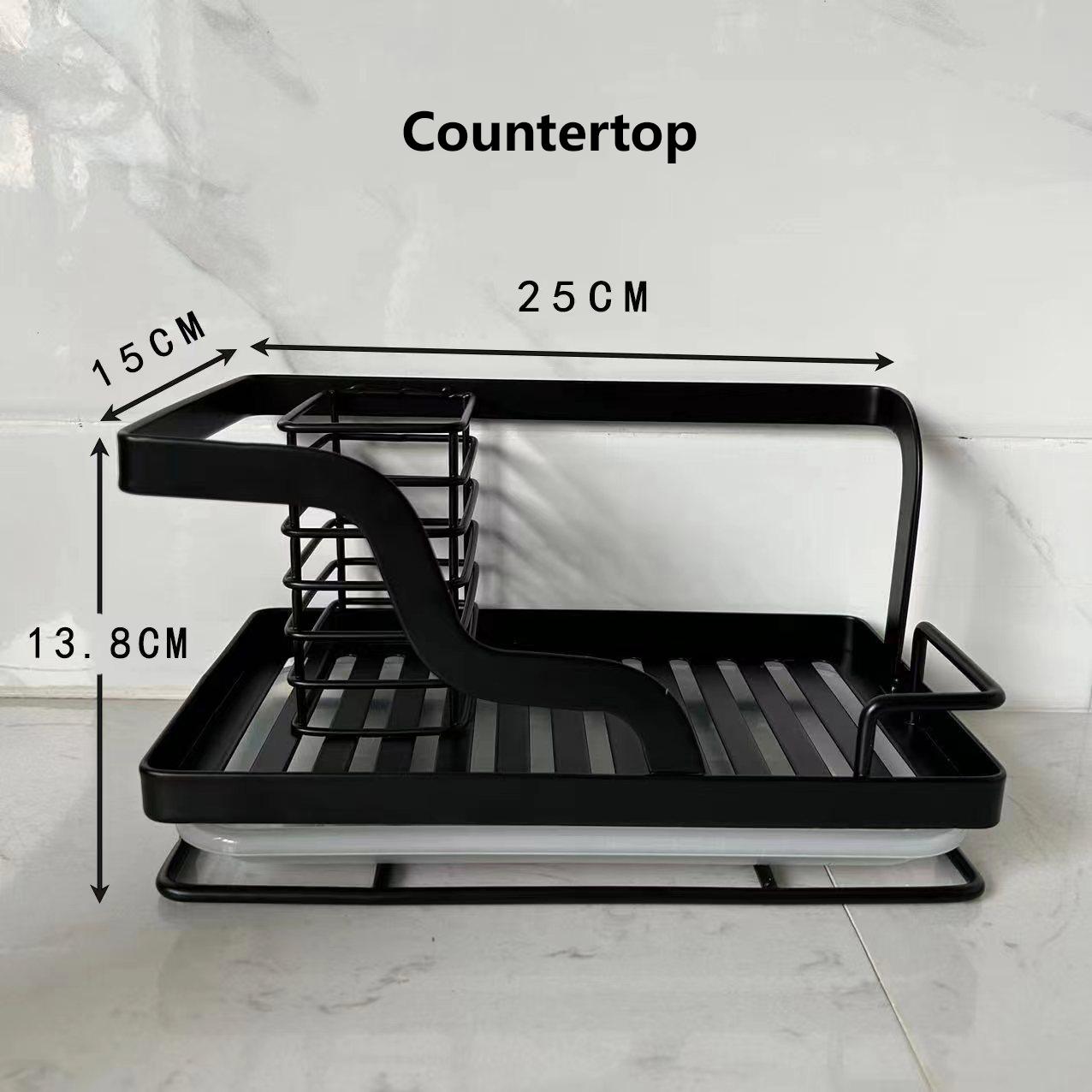 

Кухонная полка для слива раковины из нержавеющей стали, держатель для губки, держатель для крана, сушилка для мыла, полотенцесушитель, органайзер для раковины, кухонные принадлежности
