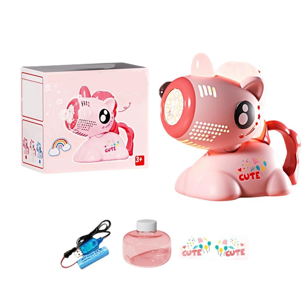 Bubble Machine Fully Automatic Bubble Blowing Children's Toy Electric Handheld Leak Proof Bubble 100ml