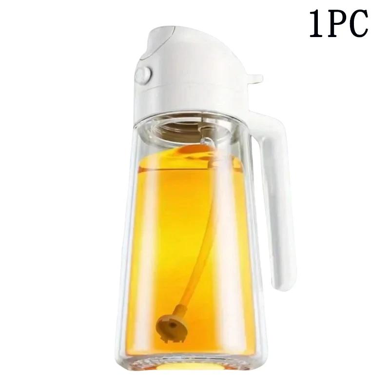 Kitchen Oil Spray Bottle Household Spray Pour Dual-use Air Fryer Olive Oil Cooking Oil Barbecue Spray Atomized Oil Spray Bottle