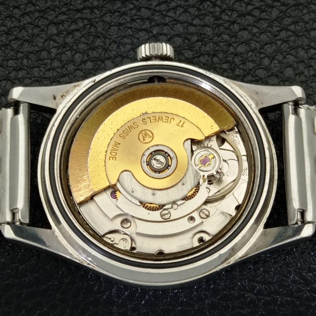 Gebrauchte automatische West End Watch Co. Schweizer Herrenuhr mit weißem Zifferblatt A432191-2