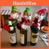 Durable High-quality Wine Bottle Cover With Santa Snowman Elf For Holiday Parties