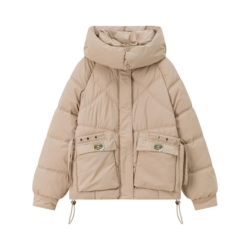 Fashion Cotton Clothes Women's Hooded 2025 Winter New Small Korean Version Loose Thickened Versatile Warm Cotton-padded Jacket