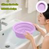 1PC Collapsible Silicone Face Ice Bath Tray Cold Therapy For Facial Puffiness Portable Cryo Skin Travel Beauty Bowl Facial Tools