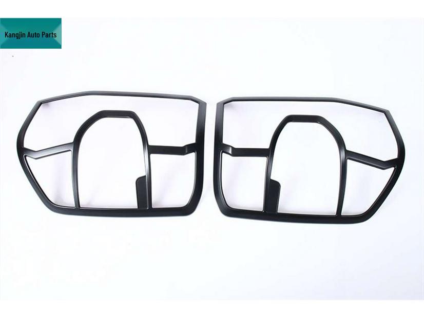 Ford Ranger 2023 Matte Black ABS Trim Set: Front Fog & Tail Light Covers