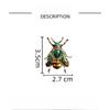 Cute Bee Vintage Enamel Animal Brooches Women Yellow Bee Insect Brooch Holiday Gift Pins Corsage Women Coat Suit Accessories Pin