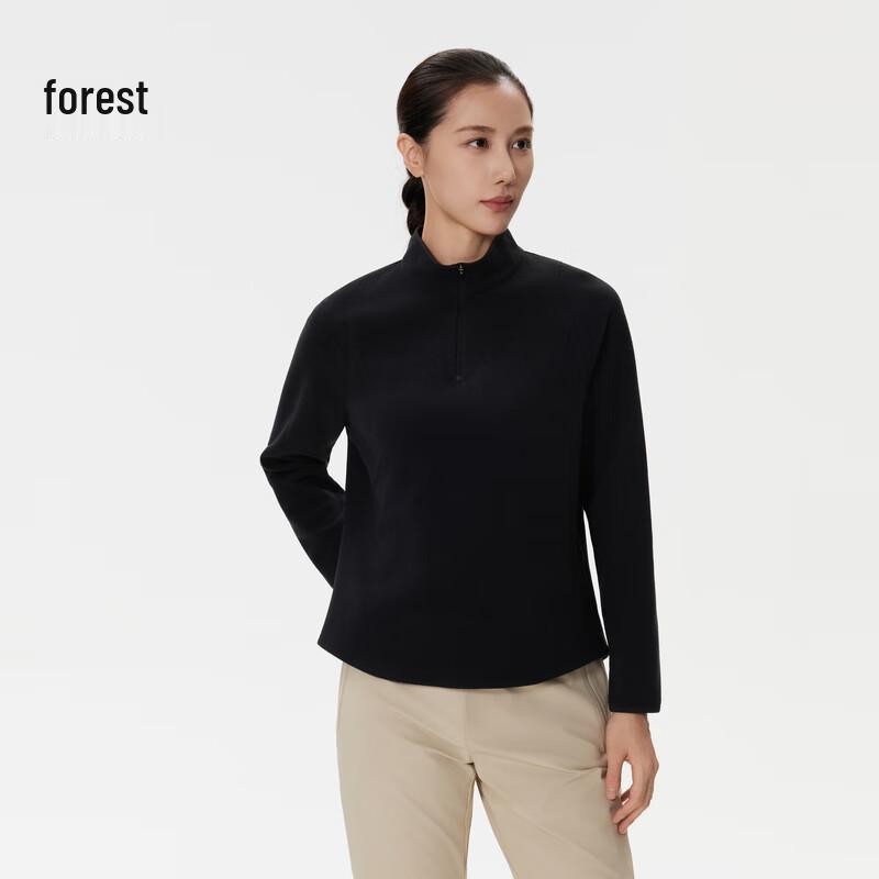 KOLON SPORT Women s POLARTEC Half-Zip Fleece T-Shirt XL