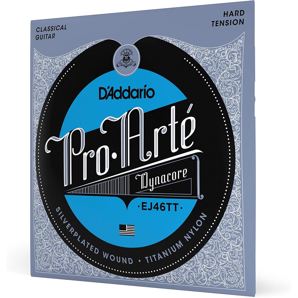 D Addario Pro Arte Dynacore Hard Classical Guitar Strings EJ46TT 6-String Set