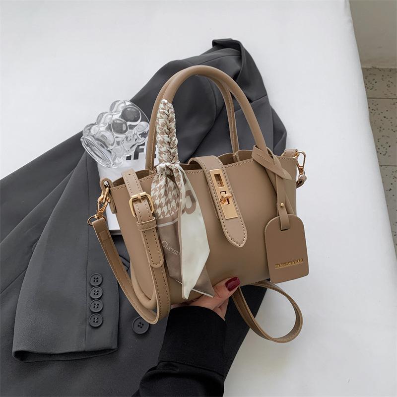 Beliebte Tasche Damen neue Textur vielseitige Handtrage Umhängetasche Nischendesign Bucket Bag