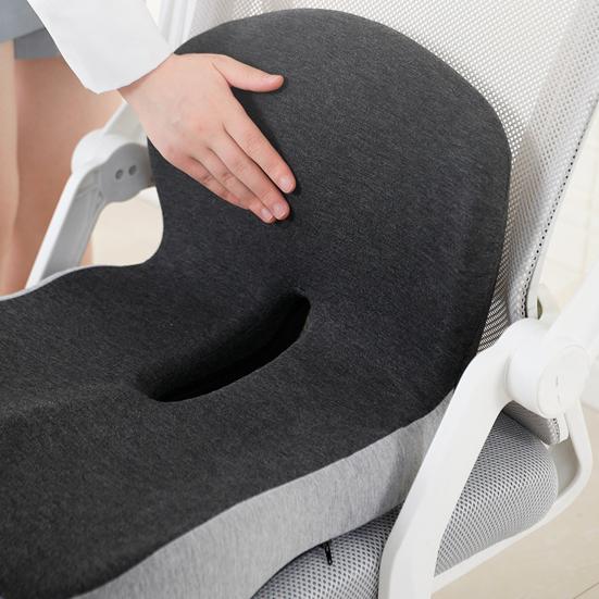 Universell setepute Sklisikker base Design Minneskum Setepute med korsryggstøtte Ergonomisk rullstolpute