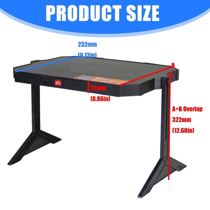 Energieffektiv kyllingvarmeplate med justerbare vinkler for hjemme- og gårdsbruk Overopphetingsbeskyttelser