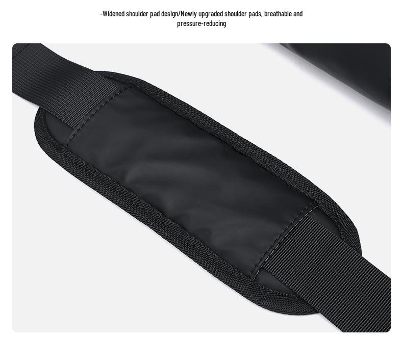 Men's Fashionable Crossbody Messenger Bag - Versatile Japanese Style for Casual or Student Use