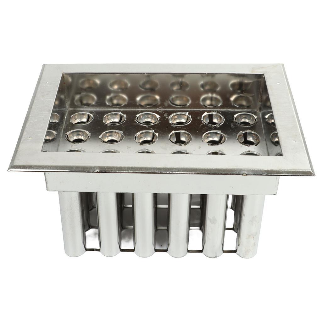 Mașină de făcut forme pentru bețișoare de înghețată din oțel inoxidabil 304, argintie, mașină de făcut forme pentru bețișoare de înghețată