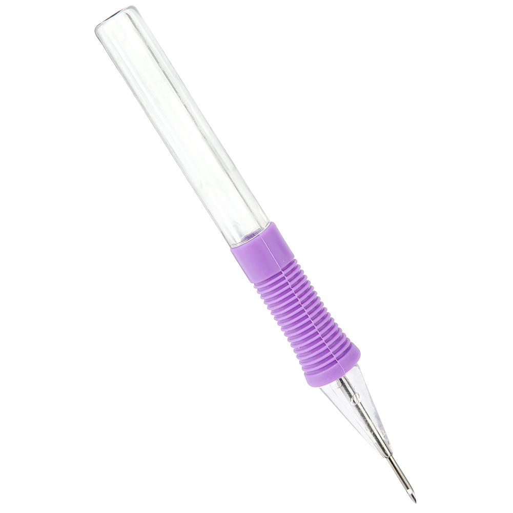 DIY Embroidery Tool Stitch Pen Stitching Punch Pins Stitch Hand Sewing Needles Accessories